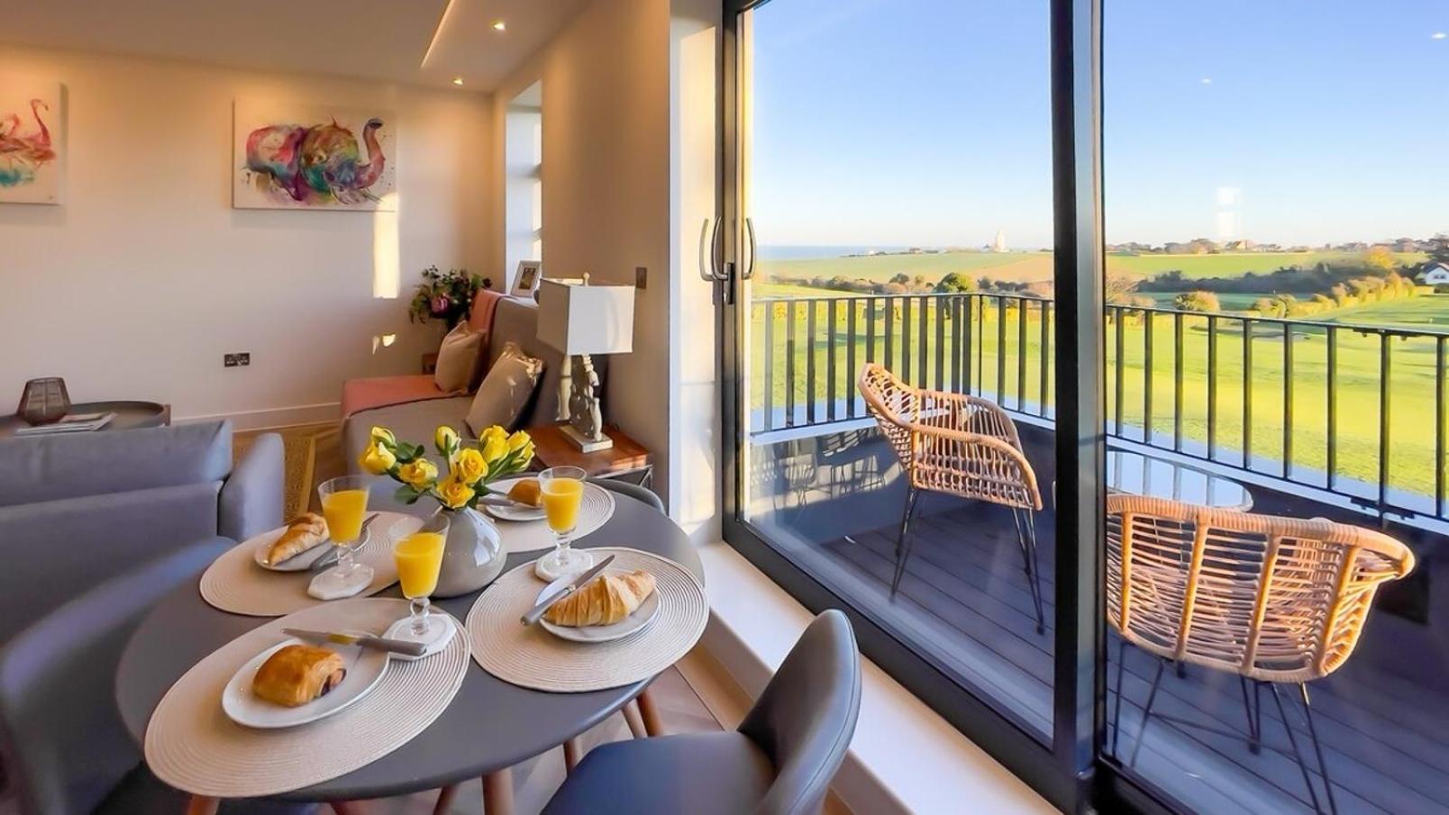 Luxury Ocean & North Foreland Golf View By Adliv 브로드스테어즈 외부 사진